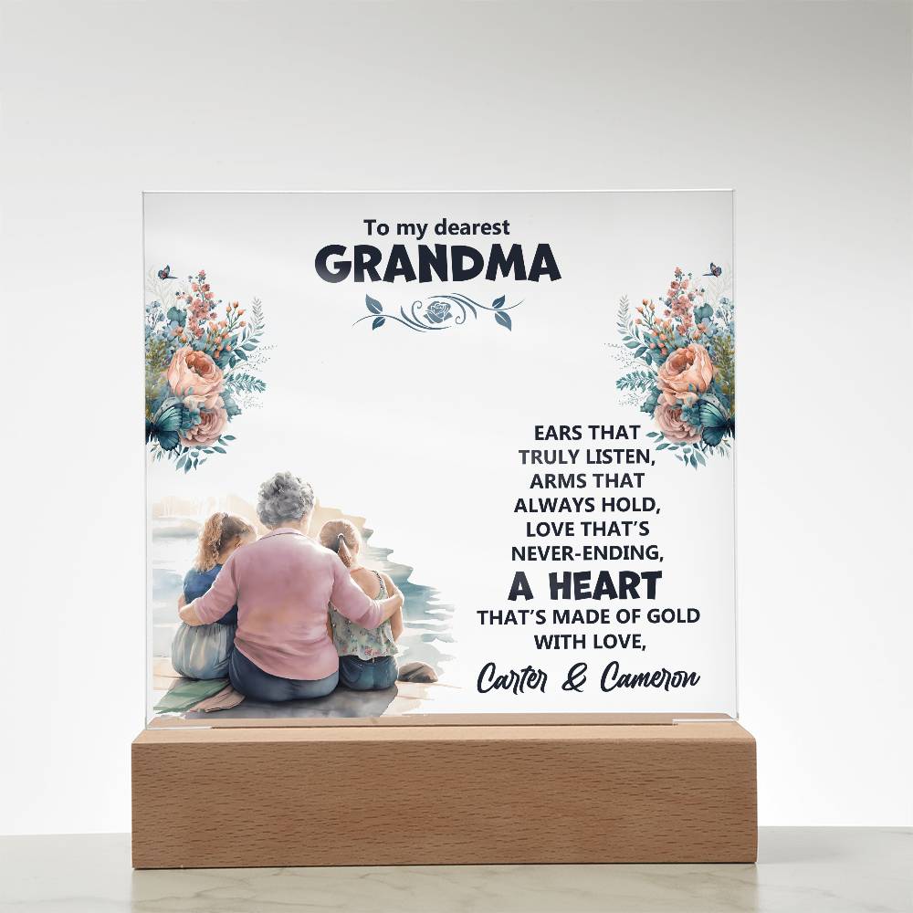 Keepsake Acrylic Bundle -To my dearest Grandma